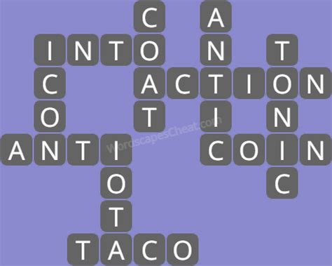 Wordscapes Level 3447, Light 7 .